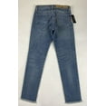 thumbnail image 2 of Polo Ralph Lauren BLUE Women's The Tompkins Skinny Crop Distressed Jeans, US 28S, 2 of 4