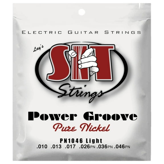 SIT Strings PN1046 Light Power Groove Pure Nickel .010-.046