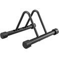 thumbnail image 4 of Adjustable Floor Bike Rack Sturdy Rust Single Bike Parking Rack Fits Up to 26 Inch Tires for Indoor Outdoor, 4 of 7