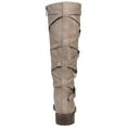 thumbnail image 4 of Journee Womens Carly Stacked Heel Riding Boots, 4 of 10