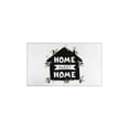 thumbnail image 2 of Gray-checked Text Rugs and Mats Non Skid Washable Absorbent Microfiber Soft Kitchen Mat for Floor Set Of 2 Decor Stain Resistant 17"x47"+17"x30", 2 of 7