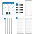 thumbnail image 3 of 3 Tier Wire Shelving, 3 of 4