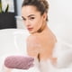 thumbnail image 4 of Toallas de baño grandes 100% algodón - suaves, gruesas y absorbentes 70x140cm - gris, naranja, rosa - para casa, gimnasio, piscina y spa, 4 of 6