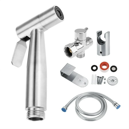 Bidet Sprayer - Stainless Steel Handheld Toilet Bidet Sprayer Bathroom Shower Water Spray Head Set, Spray Head, Bathroom Shower Sprayer