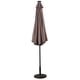 thumbnail image 5 of Sombrilla Solar Costway para Patio de 254 cm con Luz LED bronceado, 5 of 8