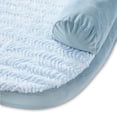 thumbnail image 5 of Vibrant Life Medium Round Corner Sofa Style Dog Bed, Blue, 25" x 35", 5 of 6