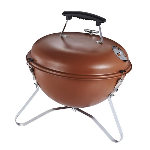 Parrilla para barbacoa, parrilla para cocinar al aire libre, parrilla redonda de madera, camping, parrilla para senderismo, jardín, picnic