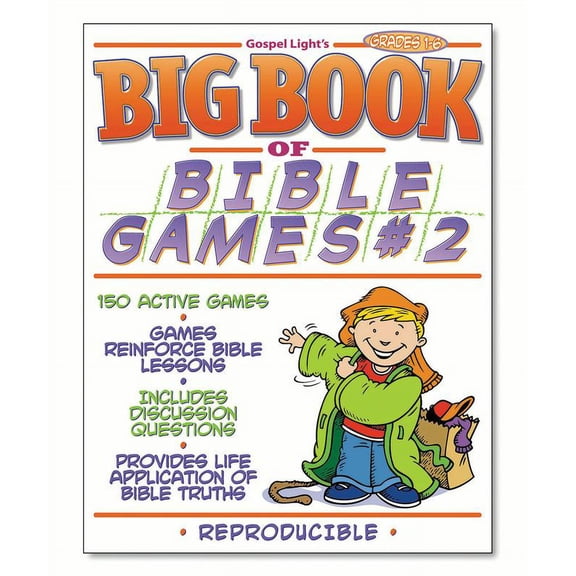 Big Books: Big Book of Bible Games #2 (Paperback)