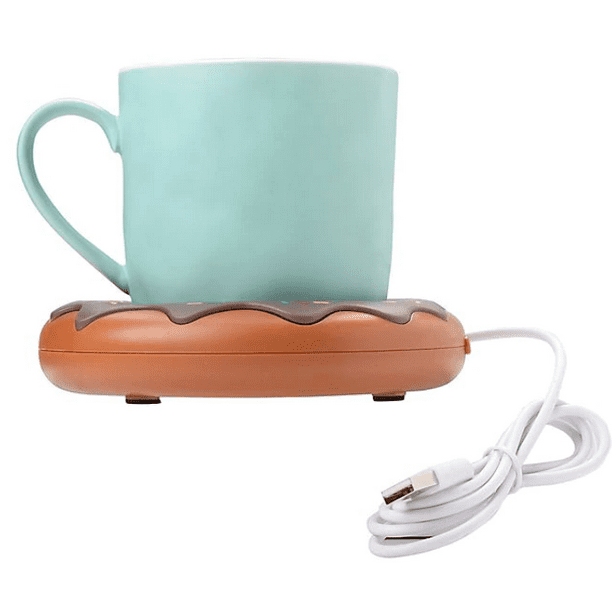 Donut USB Mug Warmer in Brown