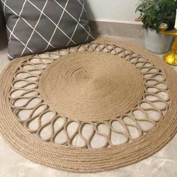 HEMOTON  Packaging Rope Cord Jute Garden Decorative Child Light Brown