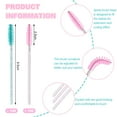 thumbnail image 7 of GIRACOA 200 PCS Disposable Eyelash and Eyebrow Brushes, Crystal Lash Brush, 7 of 7