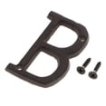 thumbnail image 1 of Etiqueta de placa de Alfabeto Sunnimix con 2 Tornillos color negro 1 pieza, 1 of 8