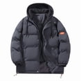 thumbnail image 5 of Sakmal Oversized Winter Jackets for Women Puffer Hooded Outerwear Quilted Down Coat Windbreaker Gray Waterproof Jackets for Women, 5 of 5