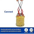 thumbnail image 3 of Stainless steel jar tongs with non-slip and anti-scald handle, ideal for kitchen and restaurant, 3 of 4