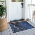 thumbnail image 6 of Addison Rugs Chantille Indoor/Outdoor Transitional Abstract Blue Washable Rectangle Rug, 1'8" x 2'6", 6 of 6