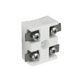 thumbnail image 3 of High Temperature 5 Holes Ceramic Terminal Block White 30A 2 Pcs, 3 of 4