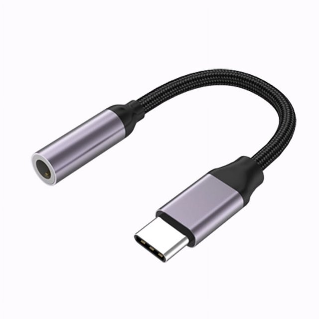 Adaptador para teléfono móvil Adaptador tipo C Adaptador de auriculares 3,5 Adaptador para Xiaomi Adaptador para Huawei