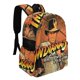 thumbnail image 2 of Los Cazadores del Arca Perdida-theme Backpack, Campus style schoolbag Bookbag with Adjustable Shoulder Straps And Large Zip Compartment, Unisex Travel Bags.42x30x15cm, 2 of 6