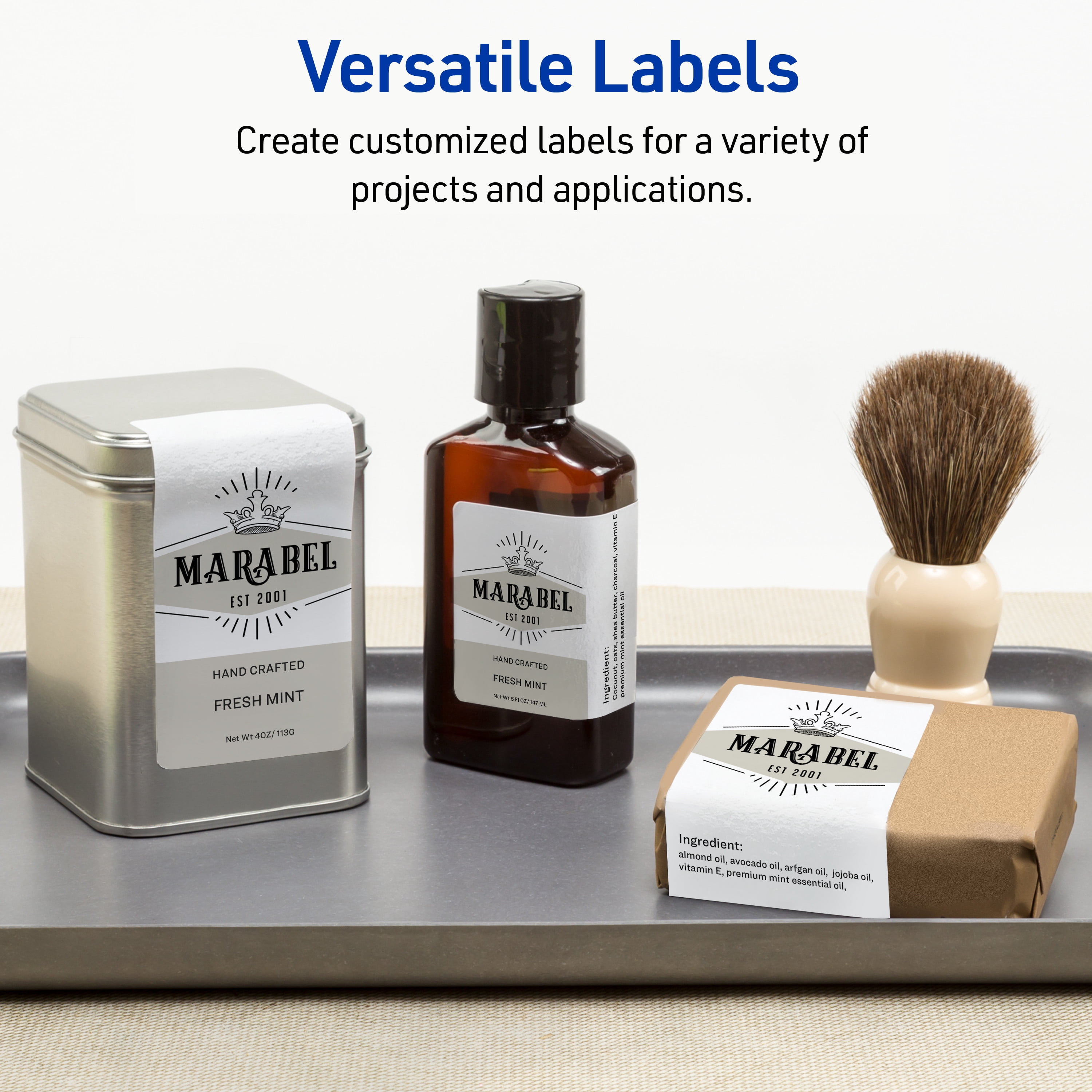 Avery Rectangular Labels, 2" x 3", Permanent, 200 Labels (5619)