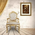 thumbnail image 3 of Circle of Francesco Solimena 20x24 Gold Ornate Framed and Double Matted Museum Art Print Titled - The Assumption of the Virgin, 3 of 4