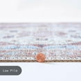 thumbnail image 7 of GLN Rugs Trapezus - Indoor, Machine Washable Area Rug 2'6"x7' Sky/Terra Home Carpet, 7 of 7