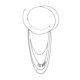 thumbnail image 2 of Lady Shoulder Chain Multilayer Upper Arm Pendant for Festival prom 2pcs Yuyangstore Cadena del cuerpo, 2 of 9