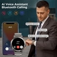 thumbnail image 4 of KOSPET Smartwatch Hombre, Batería de 410 mAh, Reloj Inteligente Impermeable IP69K, Asistente de Voz AI, Reloj Militar(Responder/Llamar), 1,43 "HD AMOLED Inteligente Hombre para Android y iOS, 4 of 5