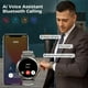 thumbnail image 4 of KOSPET Smartwatch Hombre, Batería de 410 mAh, Reloj Inteligente Impermeable IP69K, Asistente de Voz AI, Reloj Militar(Responder/Llamar), 1,43 "HD AMOLED Inteligente Hombre para Android y iOS, 4 of 5