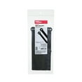 thumbnail image 2 of (4 pack) Hyper Tough 4IN and 8IN Hook & Loop Straps, Black, 20 Count, 2 of 9
