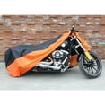 thumbnail image 2 of Unique Bargains 210D Oxford Waterproof Motorcycle Cover Rain Dust UV Snow Proof XL, 2 of 8