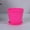 1x Hot Pink/M: 5.03in H, 5.11 Dia, variant on Color Plant Pot Flower Pot, Plastic Planter w/Drainage Hole & Saucer, Thick PP Resin Pot for Indoor Plants, Seedlings Succulent Nursery Pot Seed Starting Pot, Garden Pot Planting Containers, Purple/L