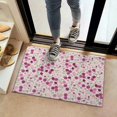 thumbnail image 2 of Pink Pioneer Flower Pattern Door Rugs,Washable Non Slip Door Mats Indoor,Decorative Door Mats,Entry Mat Indoor for Entrance,Bedroom,Kitchen,Bathroom,16"x24", 2 of 6