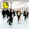 thumbnail image 3 of EGNMCR Stand Here Floor Sign Decal Sticker Keep 6ft in Between Distance Marker Floor Ground sign, 3 of 4