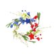 thumbnail image 2 of Corona de Velas Floral Patriótica para Centro de Mesa, Anillo de Flores Rojas, Blancas y Azules para La Decoración Navideña Del Hogar: Decoración Versátil para Mesa o Pared para Las Celebraciones Del, 2 of 7