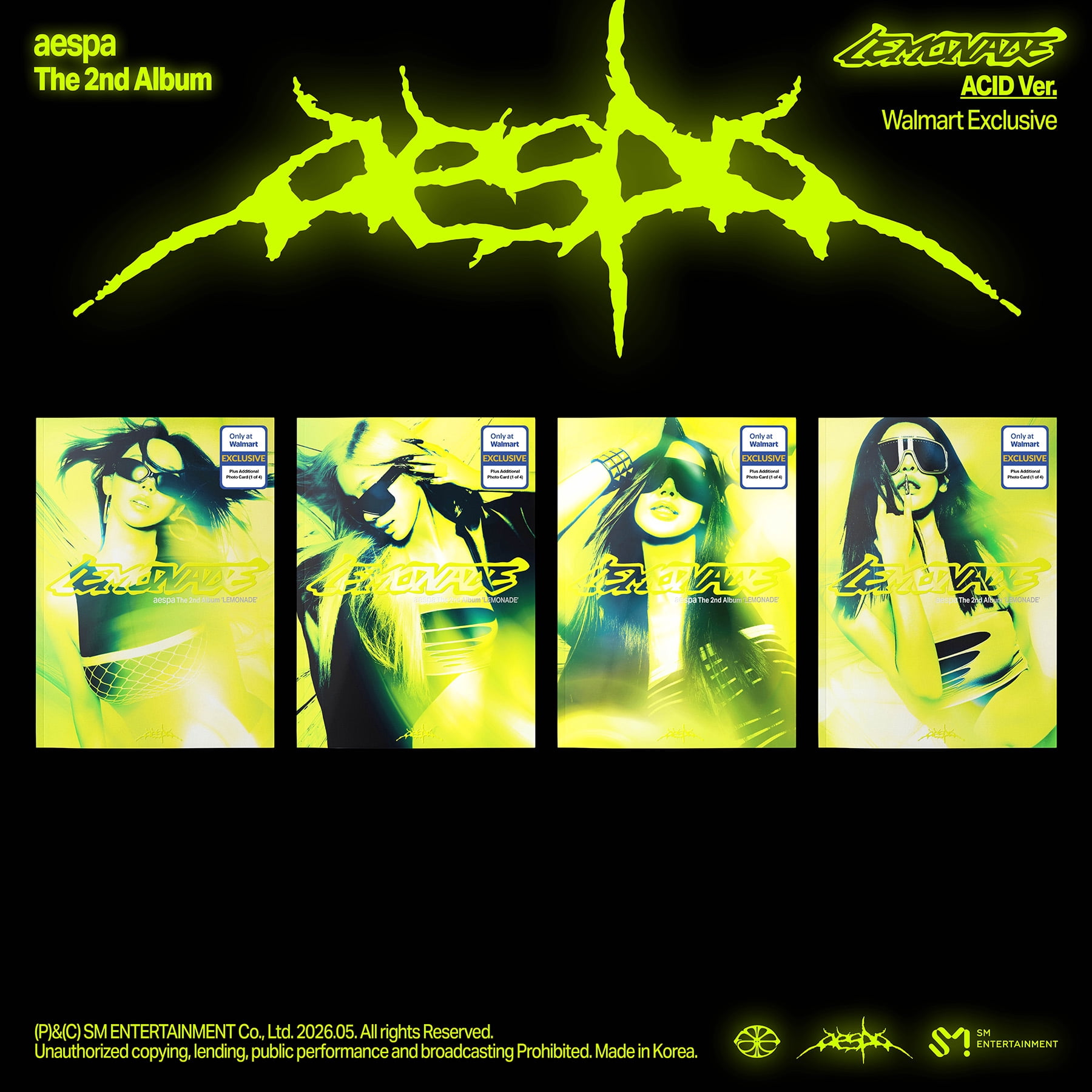 aespa - The 5th Mini Album 'Whiplash' (SPEED Ver.) (Walmart