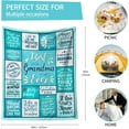 thumbnail image 5 of Great Nana Gifts, Gifts Nana Blanket 60"x50" for Grandma, Best Nana Birthday Gifts, Christmas Ideas for Nana, 5 of 5