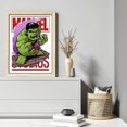 thumbnail image 2 of Kit Punto Cruz Hulk Impreso Hilo Algodón Ecológico Bordado 11CT 30x40cm, 2 of 9