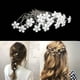 thumbnail image 3 of 40 horquillas para el pelo de boda, pasadores de pelo con flores de diamantes de imitación, horquillas en forma de U para boda, graduación, novia, dama de honor, mujeres y niñas, 3 of 5