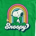 thumbnail image 3 of Peanuts - Snoopy Rainbow Clouds - Men's Short Sleeve Graphic T-Shirt, 3 of 6