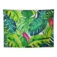 thumbnail image 5 of ONETECH  Tapestry Palm Tapestry Palm Tree Leaves Wall Tapestry Watercolor Leaf Print Tapestry Green Tropical Leaves Wall Hanging Banana Leaves Tapestry for Living Room Bedroom Dorm Decor, 5 of 7