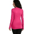 thumbnail image 3 of J. METHOD Women's Snap Button Cardigan Long Sleeve Knit Ribbed Sweater, 3 of 6