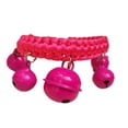 thumbnail image 2 of Fairnull Cute Fashion Adjustable Nylon Dog Puppy Big Bells Collar Necklace Pet Supply, 2 of 9