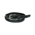 thumbnail image 2 of CTM Ceinture Habillée Skinny pour Enfant (Lot de 2 Couleurs), 2 of 4