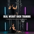 thumbnail image 5 of Mikolo Smith Machine Home Gym, Multi-Functional Power Rack with Pec Deck Machine, Lat Pull Down System with Bar, Low Row Station with Cable bar and Foot Board, 5 of 12