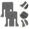 thumbnail image 1 of WHAMVOX 1Par Pie De Soporte Para Compatible Con Teclado Estándar Color Negro Resistente ABS, 1 of 8