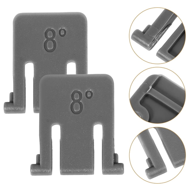 WHAMVOX 1Par Pie De Soporte Para Compatible Con Teclado Estándar Color Negro Resistente ABS
