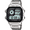 Silver/Black, variant on Men's World Time Sport Watch, Stainless Steel Bracelet