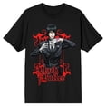 thumbnail image 5 of Black Butler Sebastian Men's Black T-shirt-4XL, 5 of 6