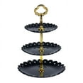 thumbnail image 3 of Japceit 3-Tier Cupcake Stand Cake Dessert Wedding Event Party Display Tower Round, 3 of 6