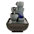 thumbnail image 1 of Waterfall Tabletop Fountain for Office and Home DÃ©cor Meditation Indoor Waterfall Feature Waterfall , Style 1, 1 of 7
